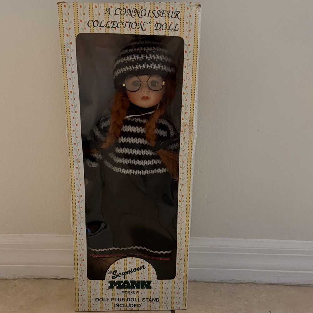 Seymour Mann Connoisseur Collection Doll with Black and White Outfit